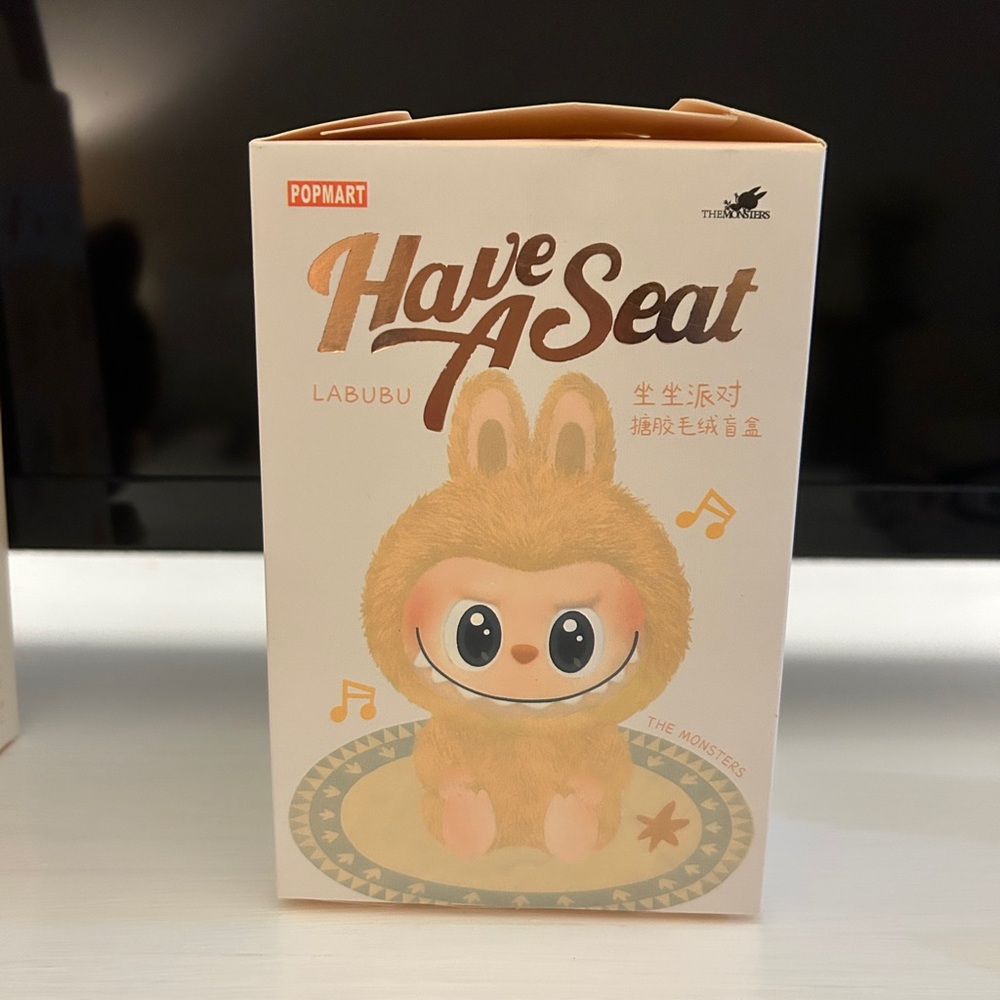 Pop Mart Have A Seat Labubu - Unopened Box